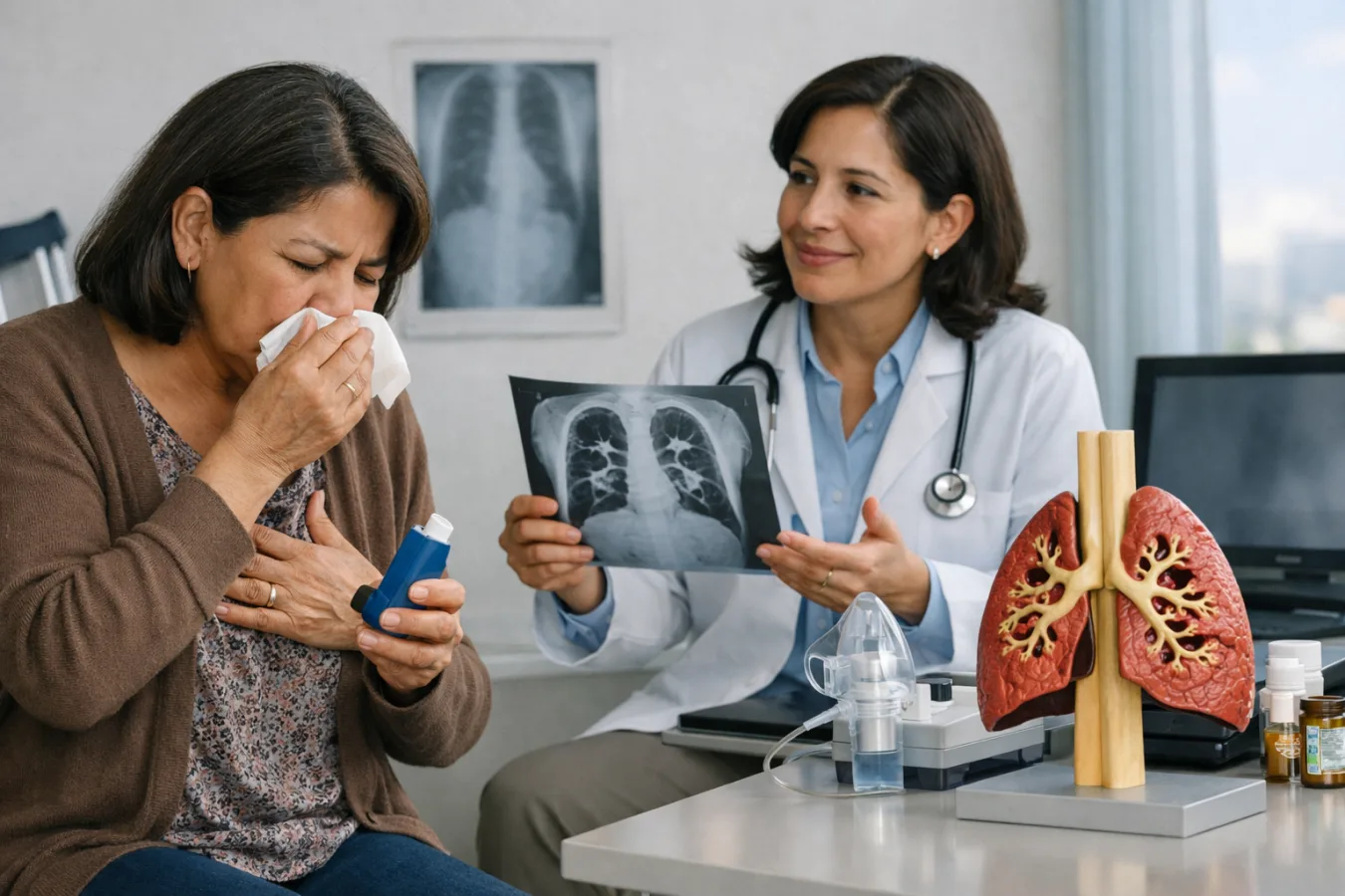 ¿Qué especialista trata las bronquiectasias?